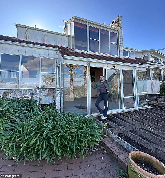 The Bachelor power couple have expanded their property portfolio with the purchase of a dilapidated property (pictured) in Ulladulla, about 230 kilometres south of Sydney