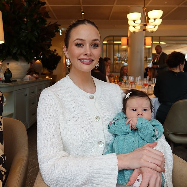 The 31-year-old model has spoken candidly about life with her five-month-old baby daughter Gia, who she welcomed on Easter Sunday with her celebrity personal trainer Jono, 33.