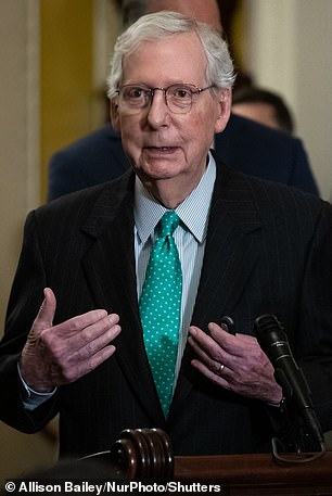 Senator Mitch McConnell (R-Kentucky) has a net worth of $48 million. His ancestor enslaved 12 people