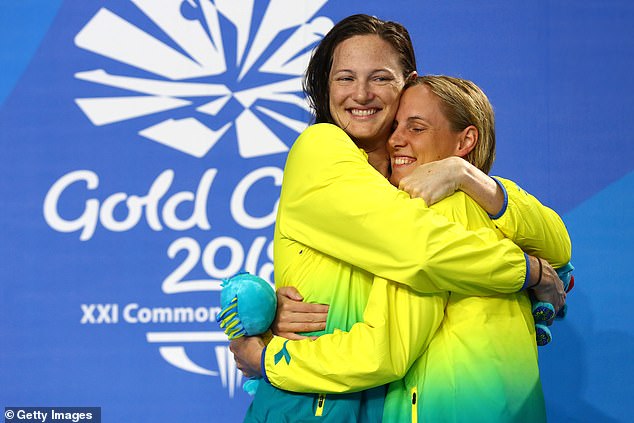 Notably absent from the public congratulations was Bronte's older sister and fellow Olympic swimmer, Cate Campbell