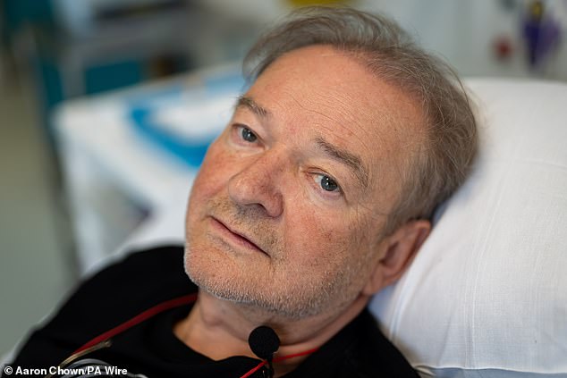 When told that chemotherapy and radiation therapy would give the 67-year-old scientist only a 35 percent chance of surviving more than five years, he chose to take part in the groundbreaking study