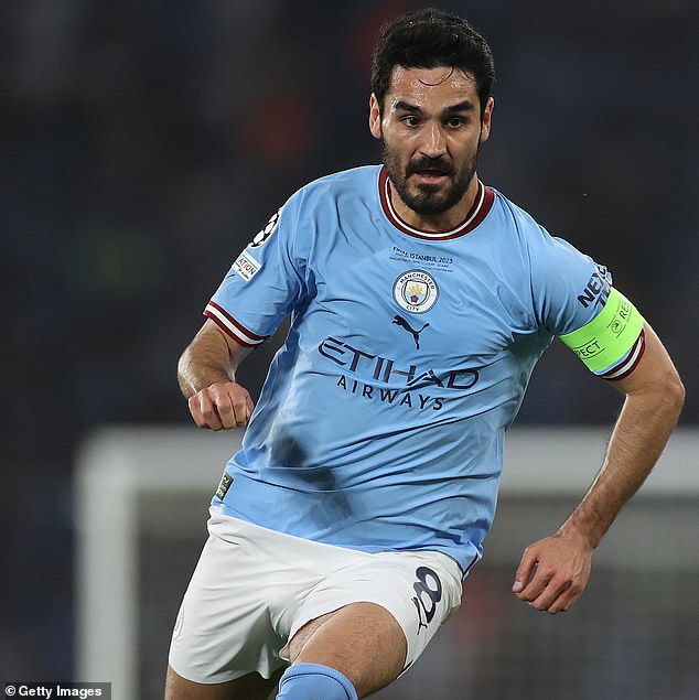 Gundogan is Guardiola's organizer in midfield and understands his boss tactically