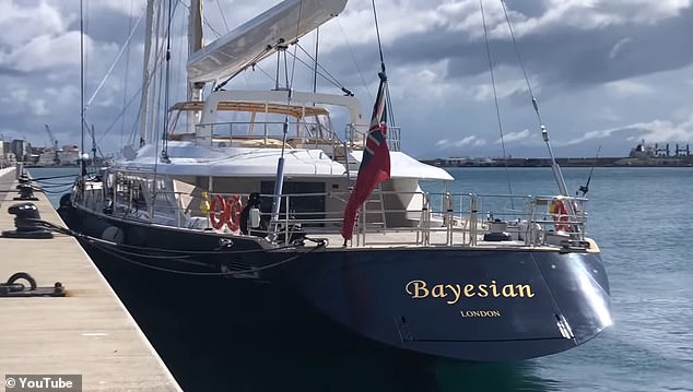 The Bayesian yacht sank off the coast of Sicily on August 19 during heavy storms