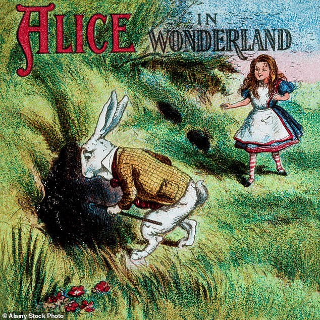 The 'Alice in Wonderland' method of shifting involves visualizing yourself chasing someone from your desired reality and then jumping down a rabbit hole after him or her