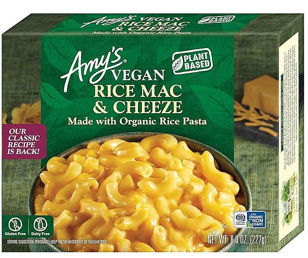 Frozen foods typically contain huge amounts of sodium, preservatives and added flavors. Amy's is a healthier alternative with all organic ingredients