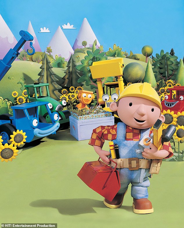 The Bob The Builder series ran for 12 seasons from 1999 to 2011 and made famous the catchphrase: 'Can we fix it? Yes, we can!' - with the character even scoring a UK Christmas number one hit in 2000