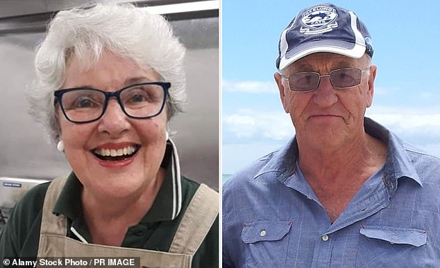 Lynn was convicted of the murder of Carol Clay (left), but not Russell Hill (right). They were camping in the Wonnangatta Valley in the Victorian Alps when they came across Lynn