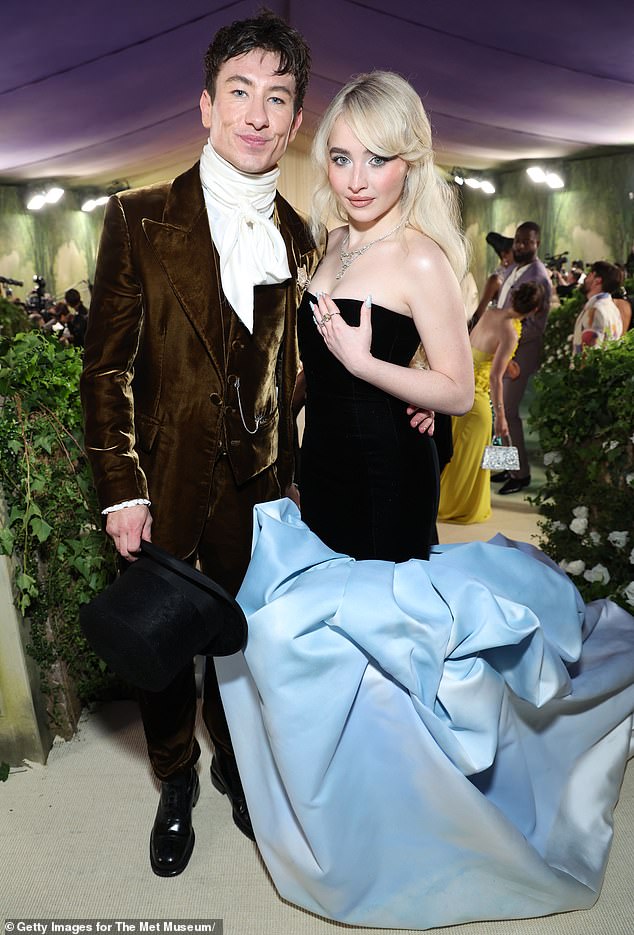 Sabrina Carpenter reportedly dumped her boyfriend Barry Keoghan after becoming frustrated with his wild partying habits