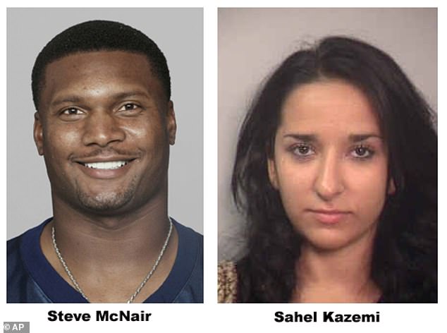 McNair had several extramarital affairs, including with his Sahel friend. "Jenni" Kazemi - an employee of Dave & Buster's