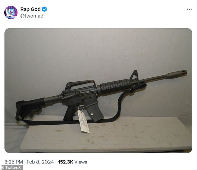 His recent updates about X have caused concern among his followers as he had posted multiple photos of firearms a week before he was found dead