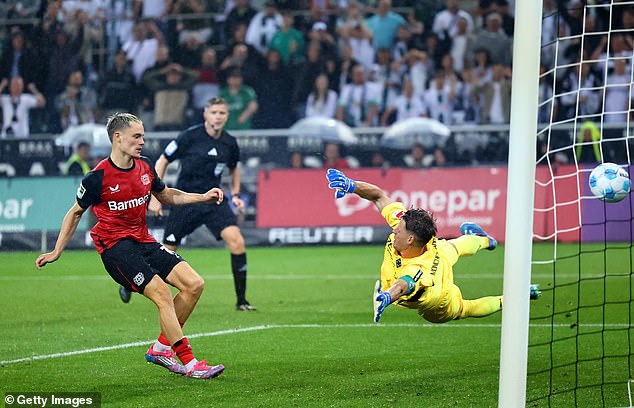 Florian Wirtz scored a dramatic winner for Leverkusen in the closing stages after his penalty was saved