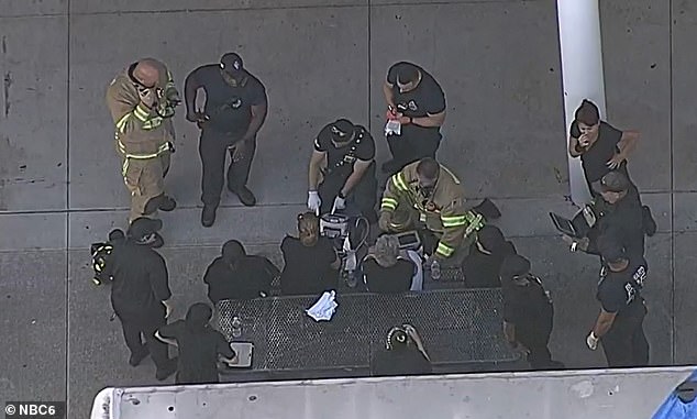 Cypress Bay High School was evacuated Friday morning after four employees and a firefighter experienced unexplained headaches and nausea