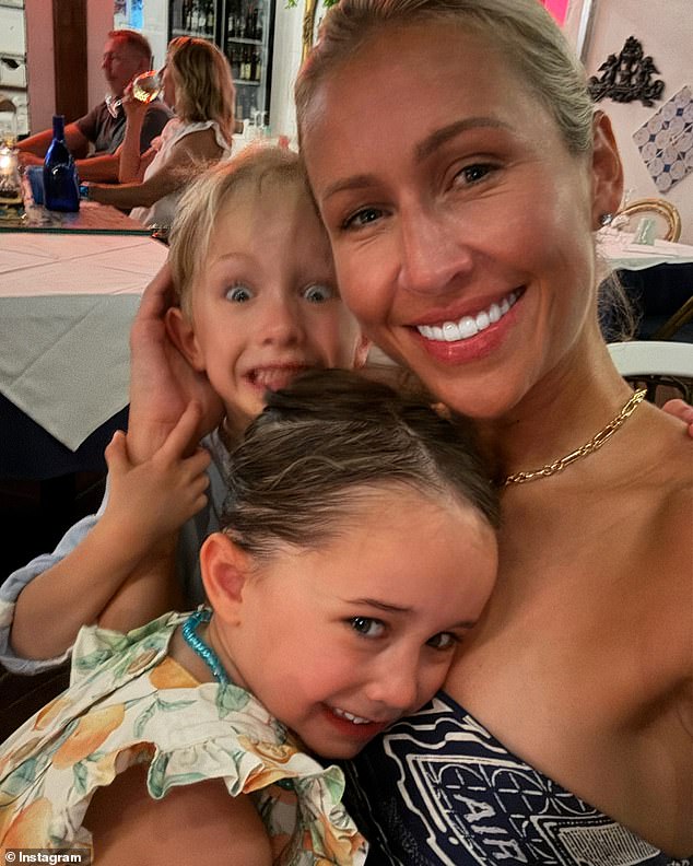 Lauren gave her fans a heartwarming update when she posted a gallery of snaps featuring her beloved children and paid tribute to Jock in a caption