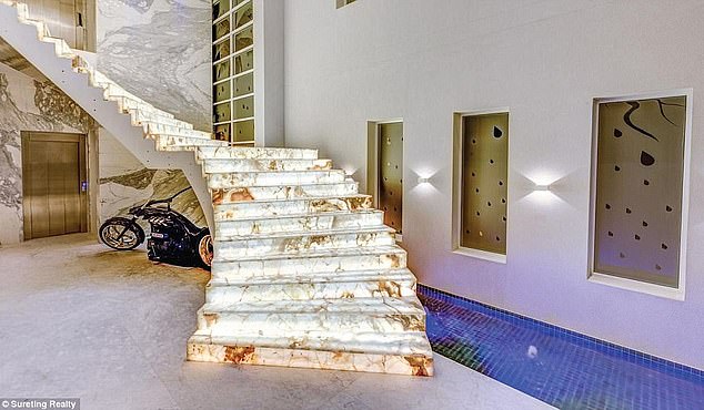 The home's highlight, a Persian onyx staircase that featured in a music video for American rapper Bow Wow, marked the beginning of Mehajer's financial downfall