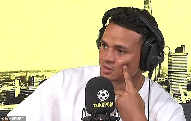 Jenas presented Drive Time on talkSPORT shortly after the news broke on Thursday evening