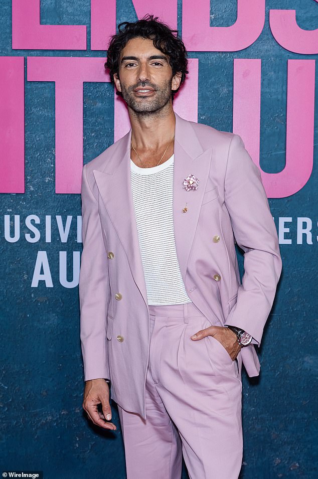 Leading stars Blake and Justin Baldoni (pictured) have become the center of a publicity storm after rumors of an ongoing 'feud' between them surfaced when they failed to get together to speak to the press