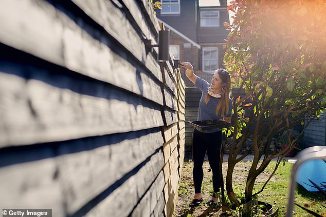 Citizens Advice also warns that it is not permitted to alter your side of your neighbour's fence without their permission (file image)