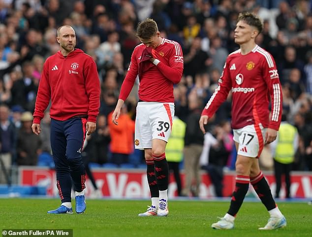 Manchester United players will feel disappointed after two offside whistles