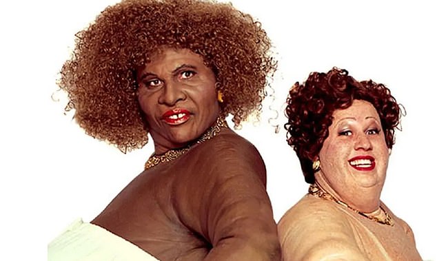 The hit sketch show, which poked fun at British social stereotypes, featured segments featuring white actors in black face masks.