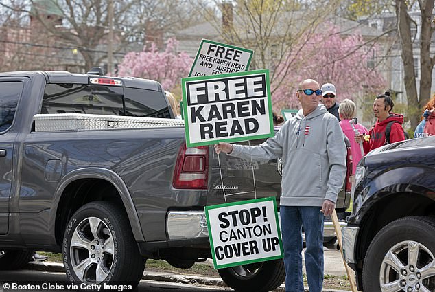 When her trial began, Read received an outpouring of support from true crime fans and locals who camped outside the courthouse with signs reading “Free Karen Read”