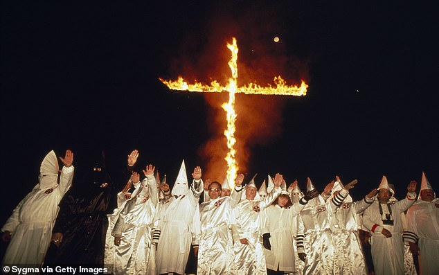 Moore was forced to witness the burning of crosses, watch and tolerate barbaric acts of violence, and participate in bizarre rituals, all while wearing a recording device.