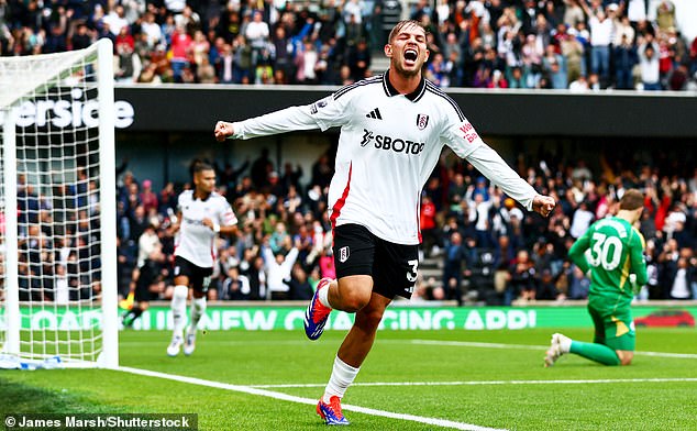 Emile Smith Rowe scored his first Fulham goal and signalled he could take the club to the next level