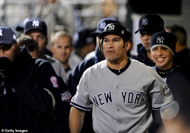 Johnny Damon is seen during Game 4 of the 2009 World Series against the Philadelphia Phillies