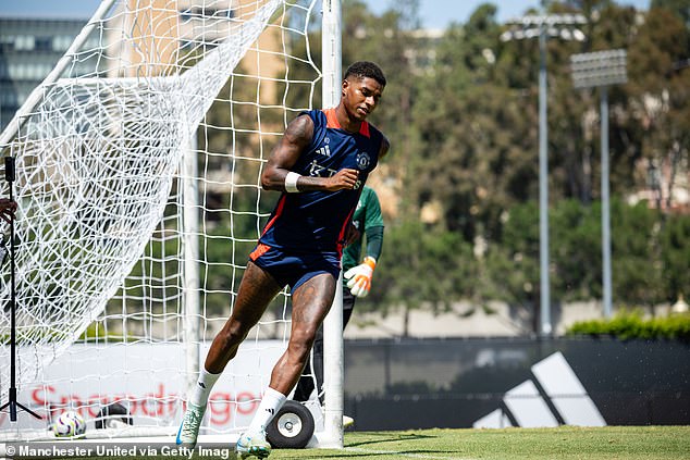 Rashford and Van Nistelrooy are said to work together a lot on the training field