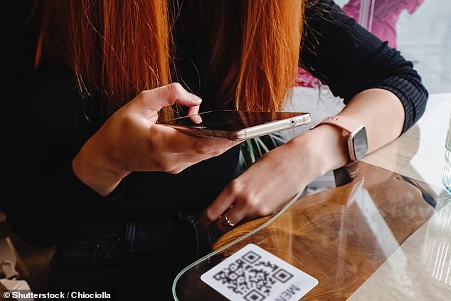 Tom James, managing director of the Bill's chain, said that at some of the company's locations, mainly in central London, more than 50 percent of customers already choose to pay digitally (stock image)