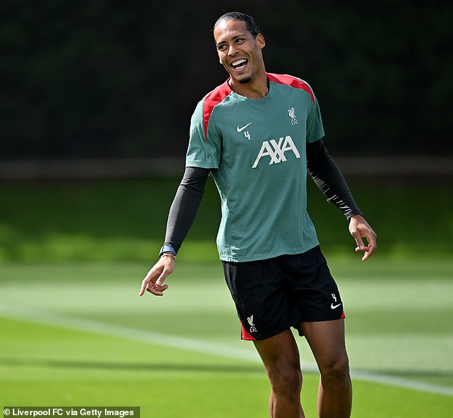 Virgil van Dijk's contract at Liverpool also expires next summer, but Slot was keen to stress that all players are needed to continue performing