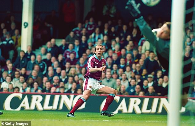 Sullivan was in goal for Di Canio's sublime volley from the ground at West Ham in 2000