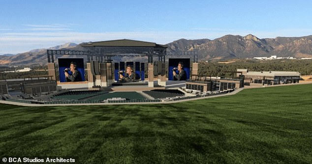 The 8,000-seat amphitheater was approved by the City Council in a controversial 8-1 vote last January