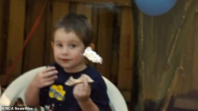 Jake (pictured as a child) was last seen at his Dandenong home on Scullin St on August 25, 2014