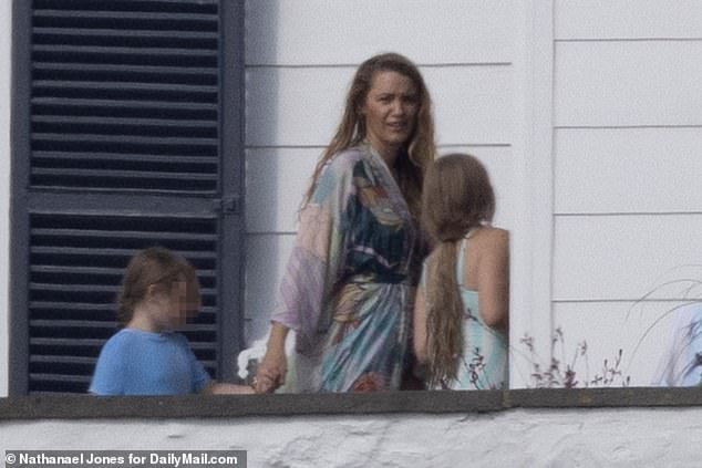 Taylor appears to have gathered a large group of her Girl Squad and their pals at her $17 million mansion, with Gigi Hadid on hand to celebrate Blake's birthday, along with her boyfriend Bradley Cooper and his daughter