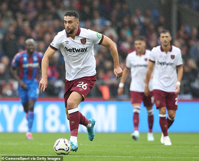 Summer signing Max Kilman impressed as he stepped out of the West Ham defence on Saturday