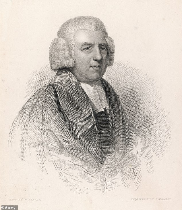 Amazing Grace was written in 1772 by clergyman and poet John Newton (pictured)