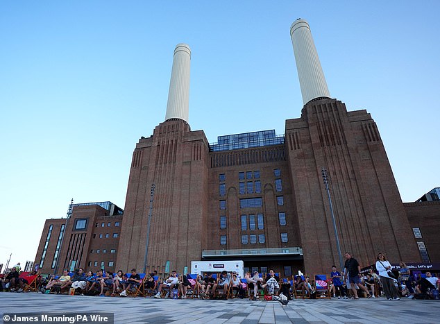 The new standalone store will open this autumn at London's Battersea Power Station (pictured)