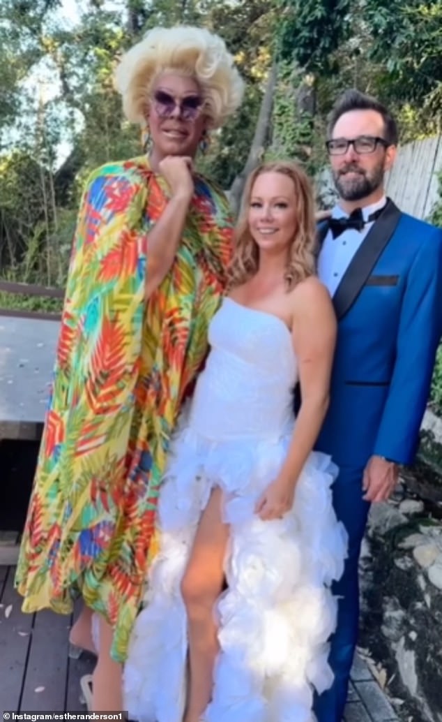 Kimberly admitted she almost didn't make it down the aisle after being struck down with a stomach virus at the last minute when speaking to New Idea about the big day.