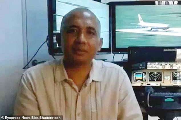 The most persistent theory is that the pilot - Zaharie Ahmad Shah (pictured) - was deliberate because he was struggling with personal problems.