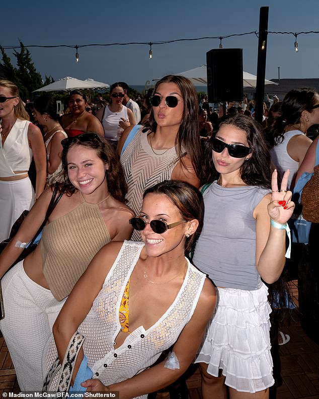 Many of the young ladies came dressed in their best sexy summer outfits