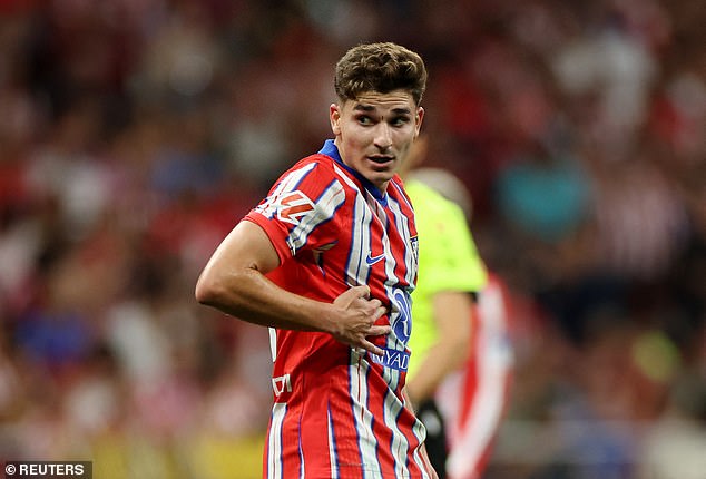 City want to sign a striker after Julian Alvarez's £81m move to Atletico Madrid