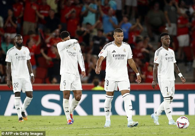 Real Madrid forward Galactico came under fire after their lacklustre 1-1 draw against Mallorca