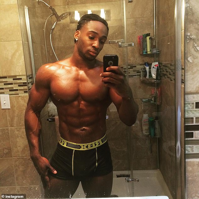 He was charged with first-degree murder in connection with the killing of champion bodybuilder Jesse Tubbs, 30, (pictured), who was found shot to death in a drug hot spot