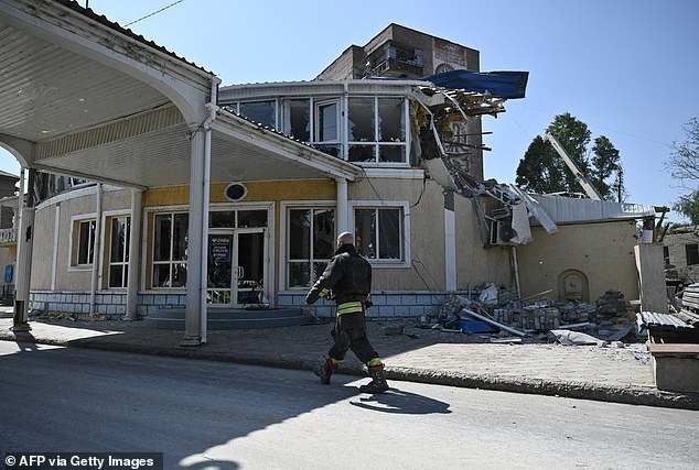 Reuters journalists were staying at the Hotel Sapphire when the Russian ballistic missile Iskander-M struck on Sunday