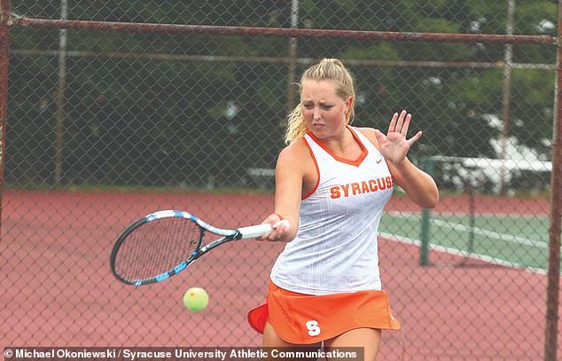 Knutson said she attended Syracuse University with no intention of going pro