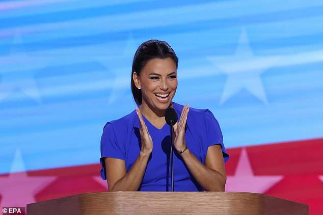 The four-day event at the United Center in Chicago was attended by Kerry Washington, Tony Goldwyn and Eva Longoria (pictured), among others.