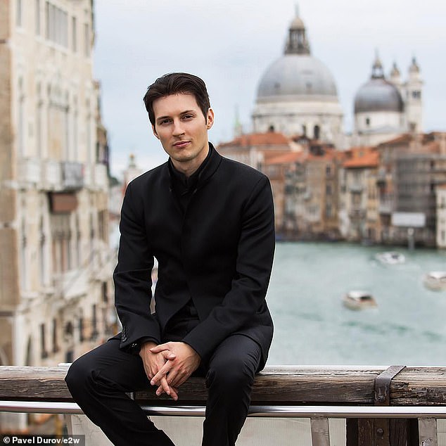 Questions are being asked about why Telegram CEO Pavel Durov (pictured), arrested at a French airport last night, would risk traveling knowing he would likely be detained