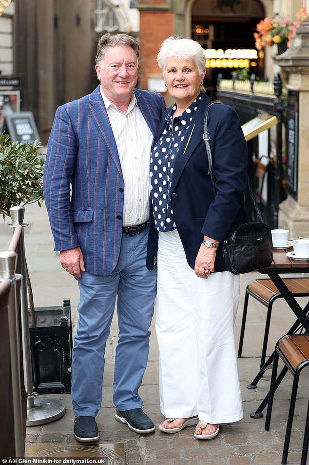 Tourists Gary Cooper, 70, and his wife Lesley, 69, who are celebrating their 48th wedding anniversary in York, agreed with the opponents