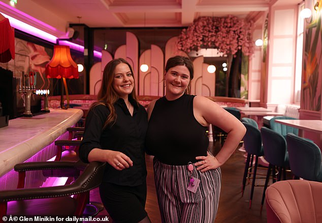 Duty manager Lilli and Emily, a supervisor at Pink, said they were 