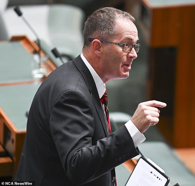 While Andrew Wallace (pictured), MP for Fisher - Queensland, has no real estate directly linked to his name, his wife owns homes on the Sunshine Coast and in Canada